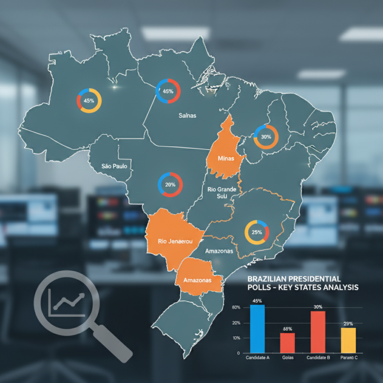 Quaest: veja como está a disputa para presidente no 1º turno em 10 estados Gráfico com resultados da pesquisa Quaest sobre a disputa para presidente no 1º turno em 10 estados do Brasil