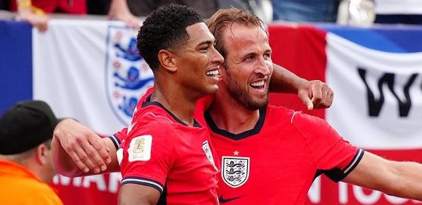 Bellingham exalta Kane após recorde de gols em Copas e liderança inglesa - Imagem do artigo