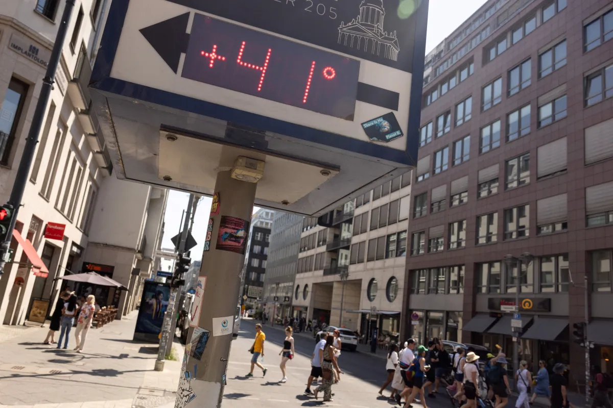 Onda de calor quebra recordes de temperatura em vários países europeus - Imagem do artigo