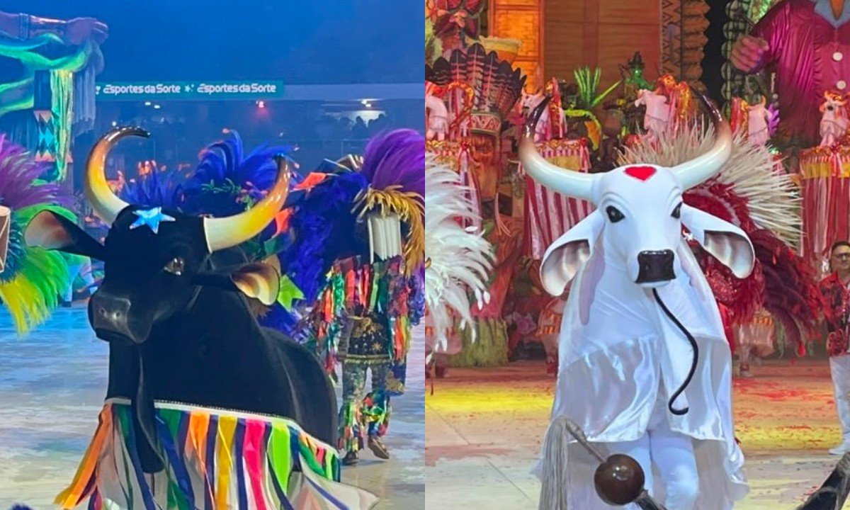 Caprichoso enaltece resistência e Garantido homenageia “terra encantada” na terceira e última noite do Festival de Parintins 2026 - Imagem do artigo