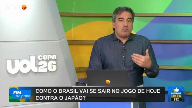 UOL publica edição completa do “Fim de Papo” antes de Brasil x Japão - Imagem do artigo