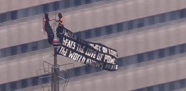 Casal é detido após escalar antena do Empire State Building em Nova York - Imagem do artigo