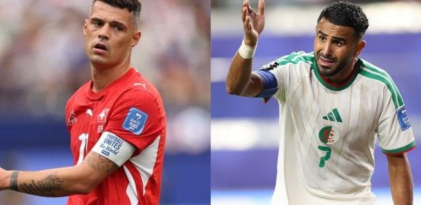 Suíça enfrenta Argélia em Vancouver; Xhaka e Mahrez reacendem rivalidade da Premier League - Imagem do artigo
