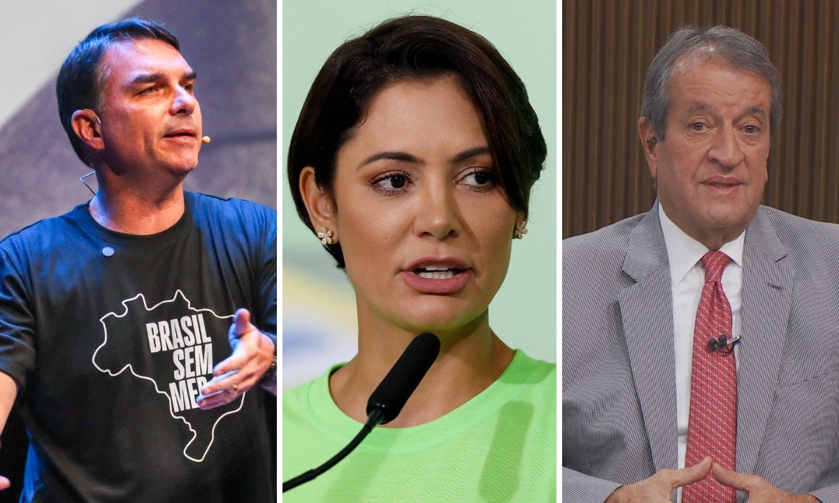 Valdemar diz que Michelle Bolsonaro se afasta da campanha de Flávio e pode não concorrer ao Senado - Imagem do artigo