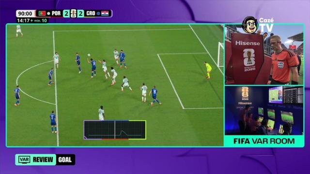 Chip na bola anula gol croata e interfere no resultado de Portugal x Croácia - Imagem do artigo