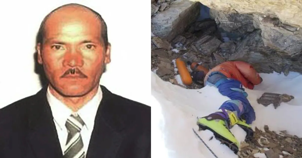 Corpo apelidado de “Green Boots” no Everest é identificado como o indiano Dorje Morup - Imagem do artigo