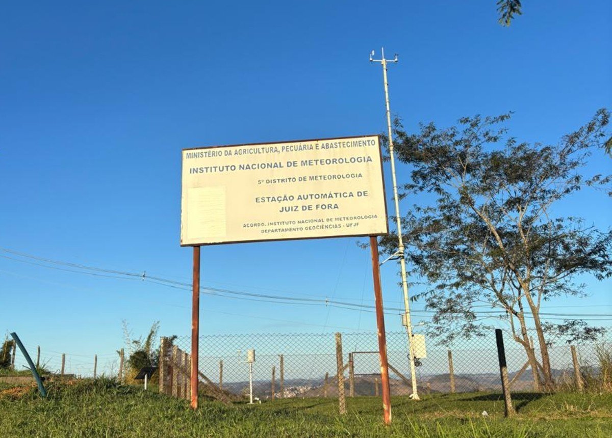 Estação do Inmet na UFJF mantém série histórica de dados meteorológicos em Juiz de Fora - Imagem do artigo