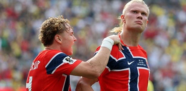 Colunistas comparam Harry Kane e Erling Haaland antes de Noruega x Inglaterra nas quartas da Copa de 2026 - Imagem do artigo