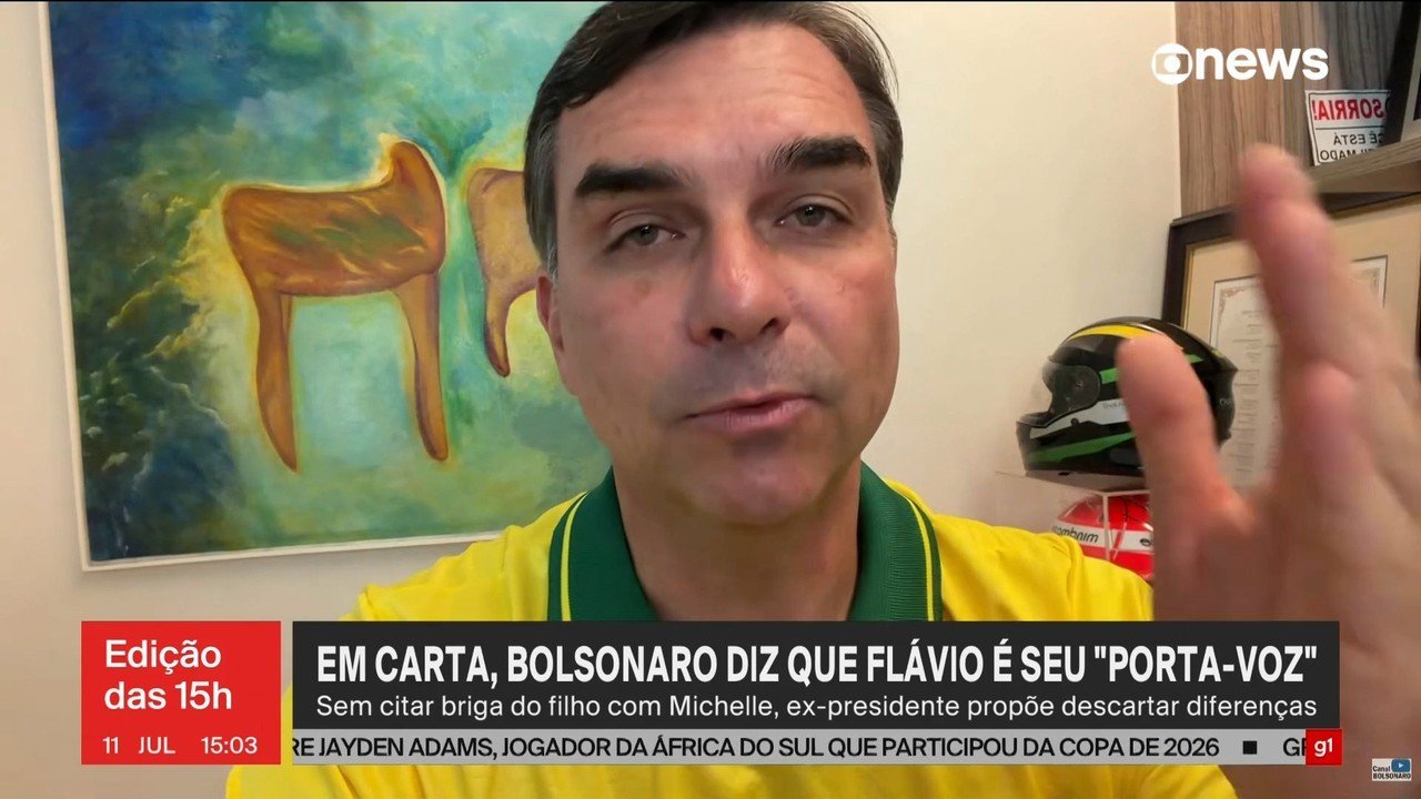 Carta de apoio a Flávio leva PT a pedir fim da prisão domiciliar de Bolsonaro no STF - Imagem do artigo