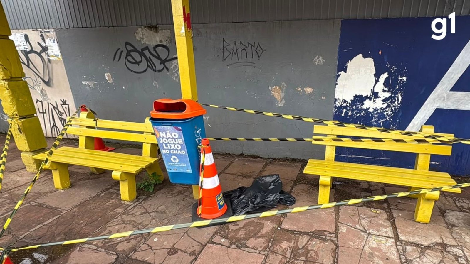 Crânio humano é deixado sobre mochila em ponto de ônibus em São Leopoldo - Imagem do artigo
