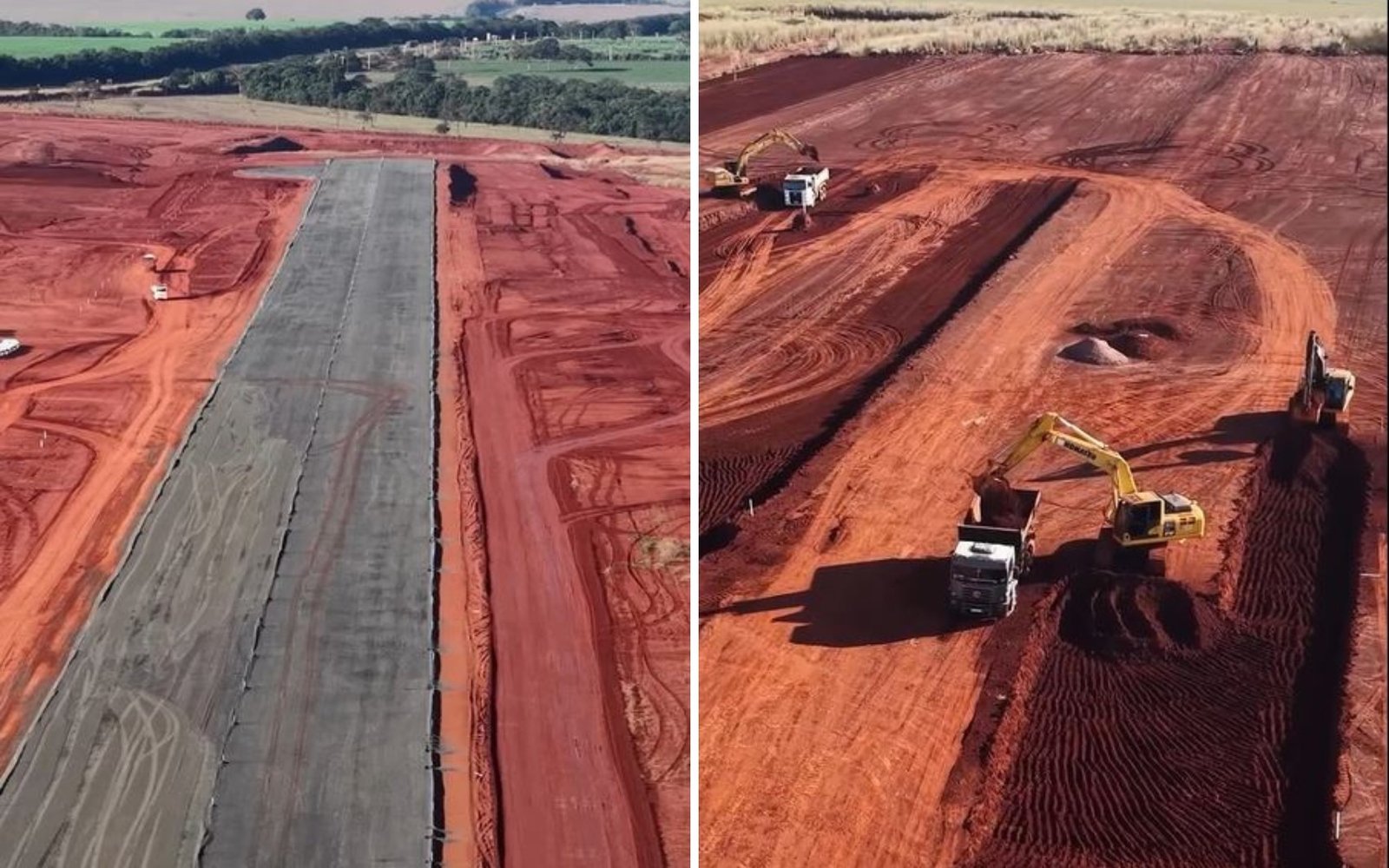 Pista de 1,89 km no Aeroporto Regional de Jataí entra na fase final de obras - Imagem do artigo