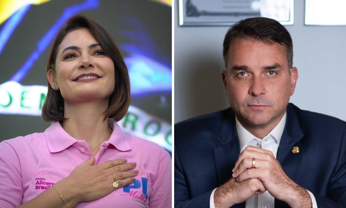 Quase metade dos eleitores apoia Michelle em desentendimento com Flávio Bolsonaro, aponta Quaest - Imagem do artigo