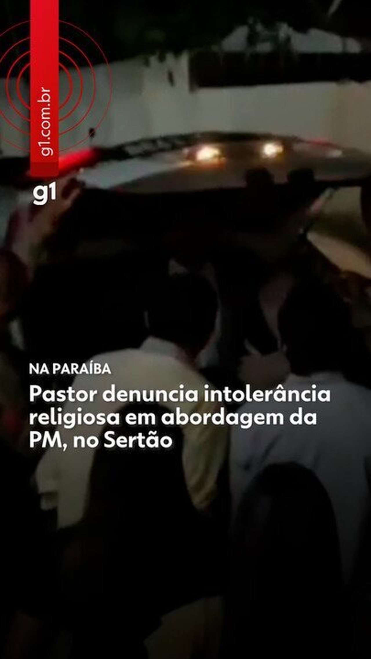 Pastor alega intolerância religiosa após ser algemado pela PM durante culto na Paraíba - Imagem do artigo