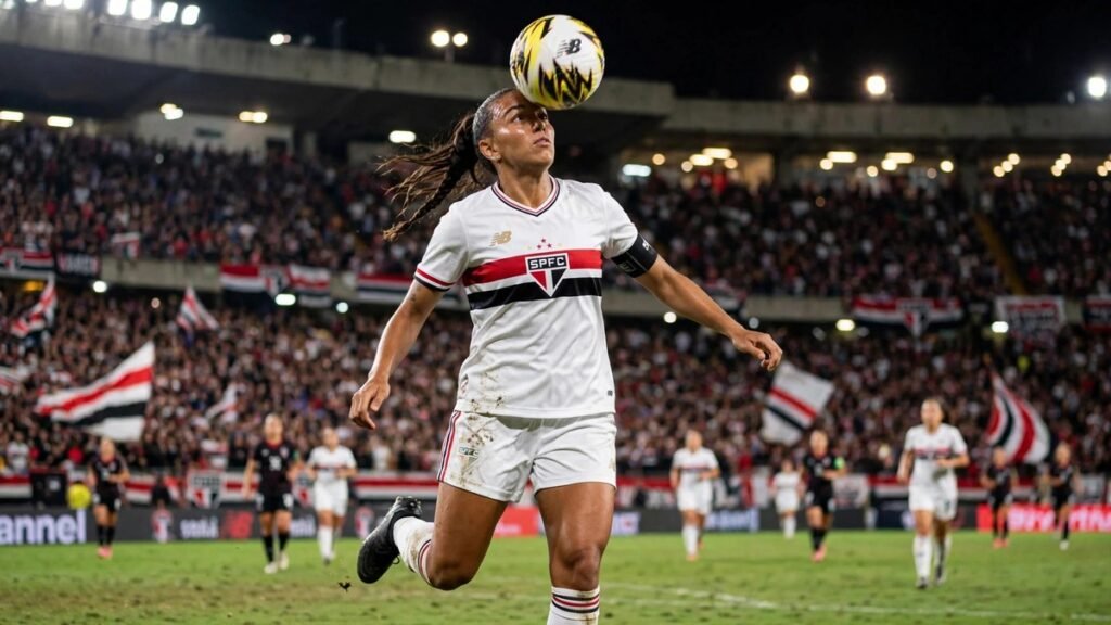 Carol Gil, zagueira do São Paulo, convocada para a Seleção Feminina
