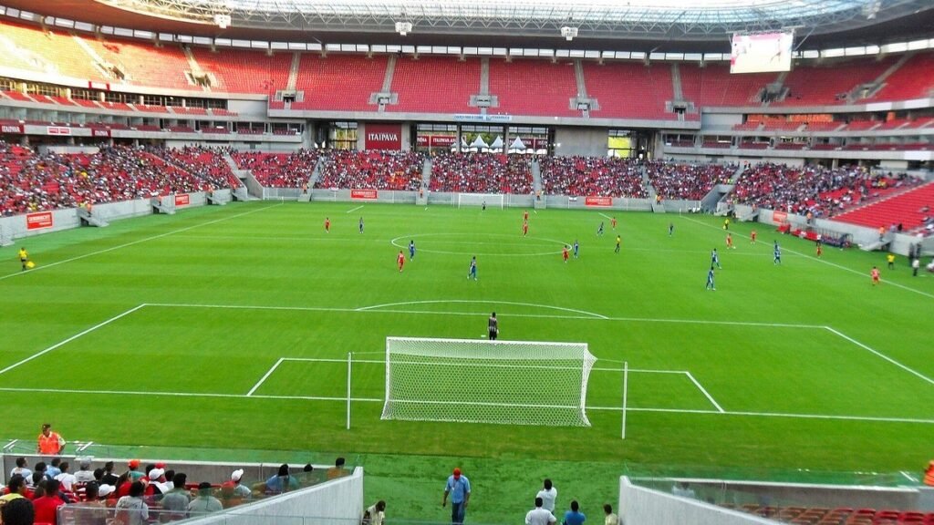 Arena Pernambuco com torcida